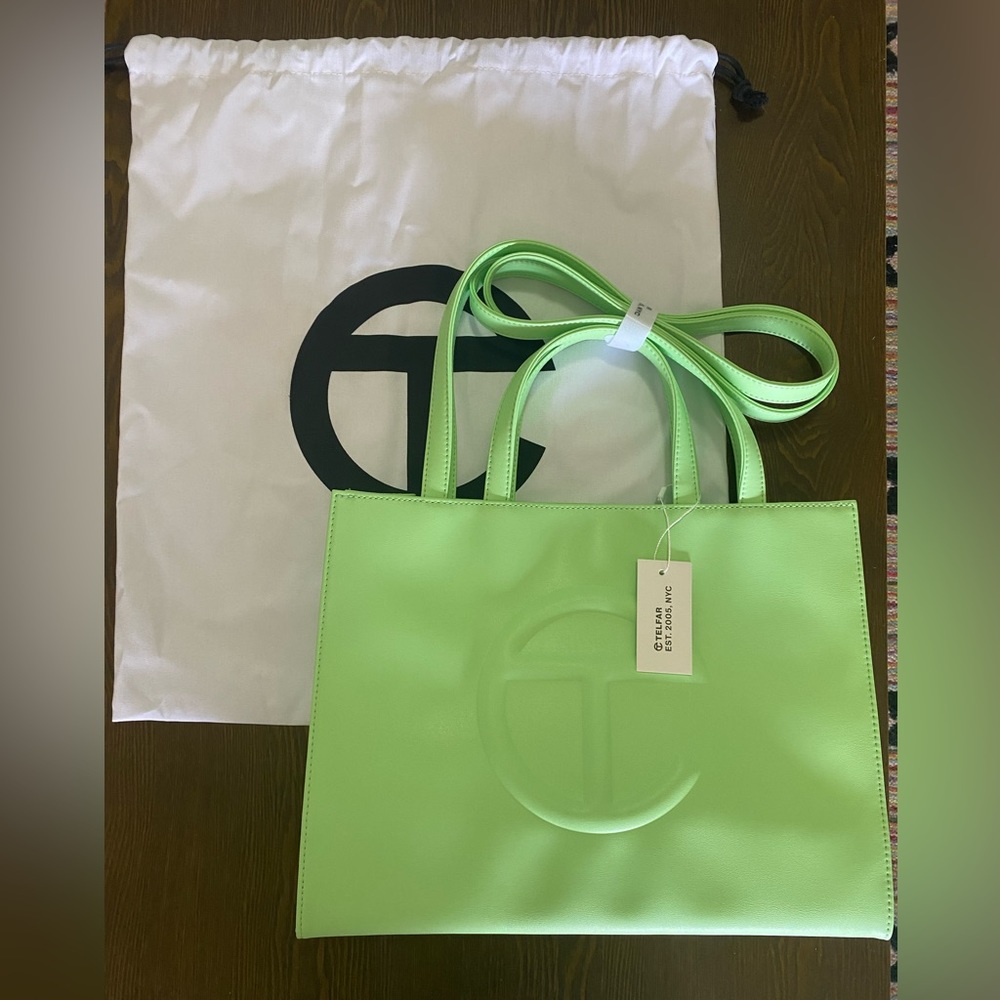 Telfar Medium Shopping Bag - Double Mint